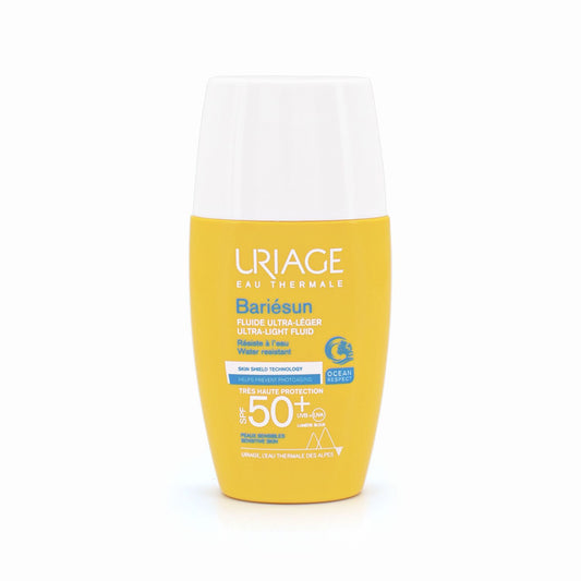 Uriage Bariesun Water Resistant Ultra-Light Fluid SPF50+ 30ml - Imperfect Box