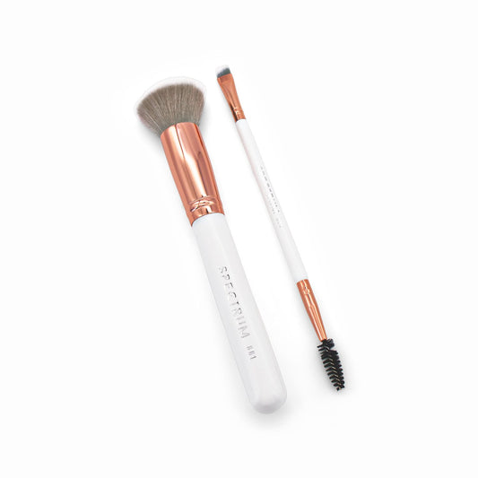 Spectrum Collections MA24 & MB01 Makeup Brush Duo Set - Imperfect Box