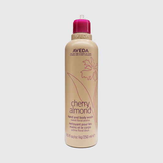 Aveda Cherry Almond Hand & Body Wash 250ml - Missing Pump Top - This is Beauty UK