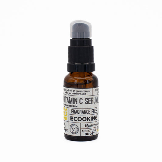 ECooking Vitamin C Serum Fragrance Free 20ml - Imperfect Container - This is Beauty UK