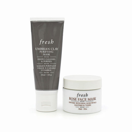 Fresh Mask On The Go Clay & Rose Duo 2x30ml - Imperfect Box