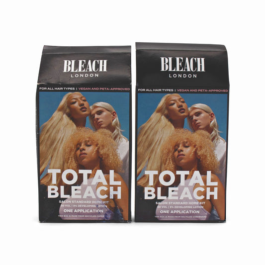 2 x Bleach London Total Bleach Salon Standard Home Kit - Imperfect Box