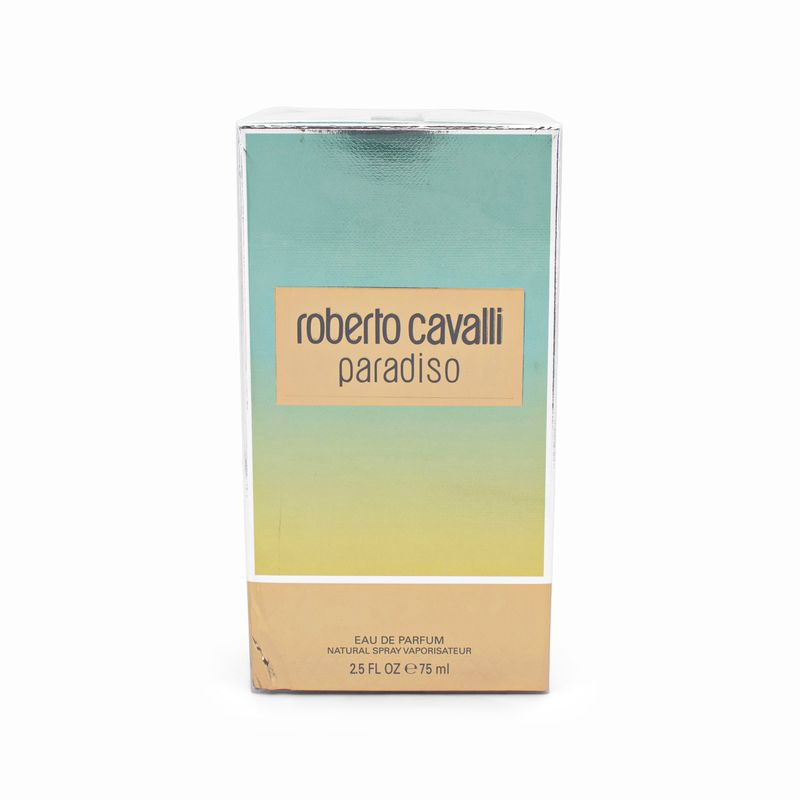 Roberto Cavalli Paradiso Eau de Parfum Spray 75ml - Imperfect Box