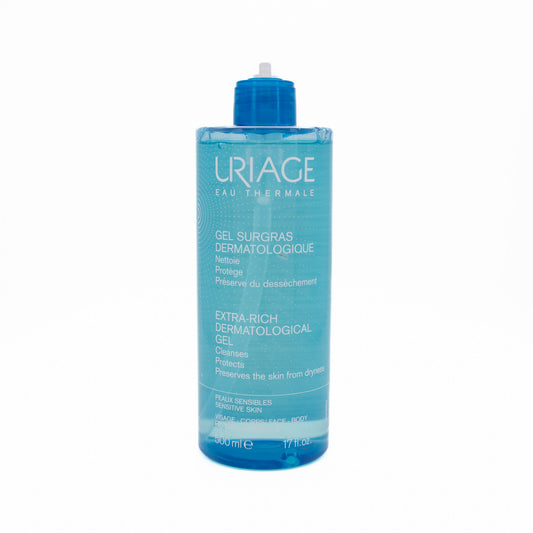 Uriage Extra-Rich Dermatological Gel 500ml - Missing Pump Top - This is Beauty UK