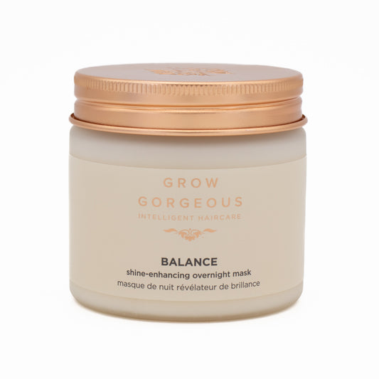 Grow Gorgeous Balance Shine-Enhancing Overnight Mask 200ml - Missing Box