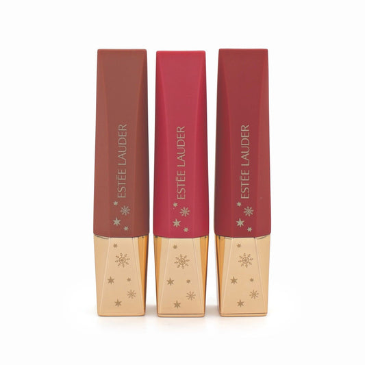 Estee Lauder Super Plush Lips Gift Set 3 x 9ml - Imperfect Box