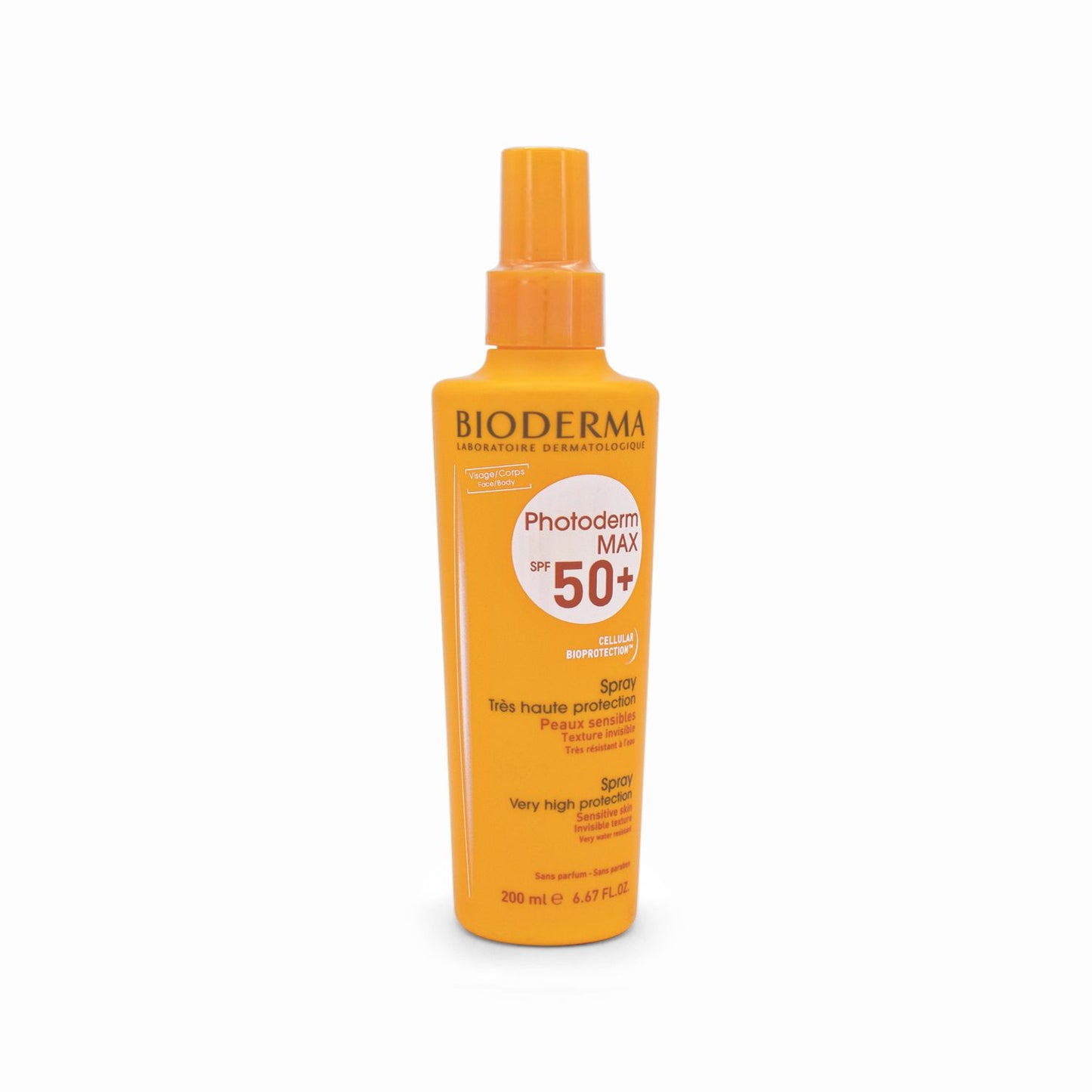 BIODERMA Photoderm MAX Sunscreen Spray SPF50+ 200ml - Imperfect Container