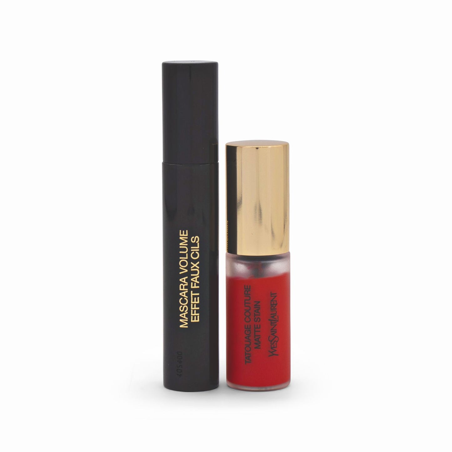 Yves Saint Laurent Mini Mascara and Lipstick Duo Set - Imperfect Box