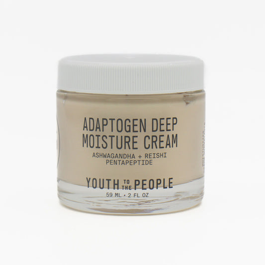 Youth To The People Adaptogen Deep Moisture Cream 59ml - Imperfect Box - This is Beauty UK