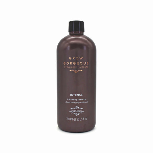 Grow Gorgeous Intense Thickening Shampoo 740ml - Missing Pump Top - This is Beauty UK
