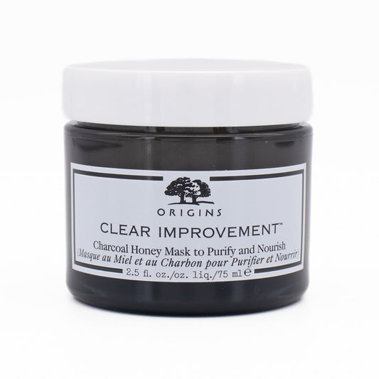 Origins Clear Improvement Charcoal Honey Mask to Purify 75ml - Missing Box - This is Beauty UK