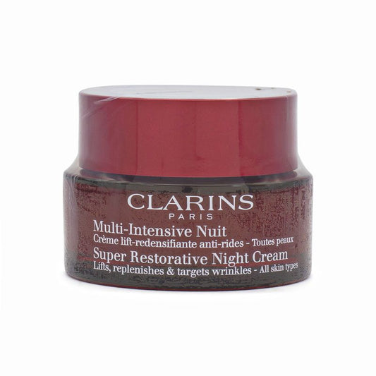 Clarins Super Restorative Night Cream for All Skin Types 50ml - Imperfect Box