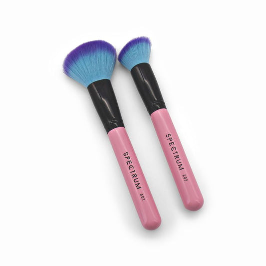 Spectrum Millennial Pink A01 & A02 Powder and Foundation Brush Duo - Imperfect Box