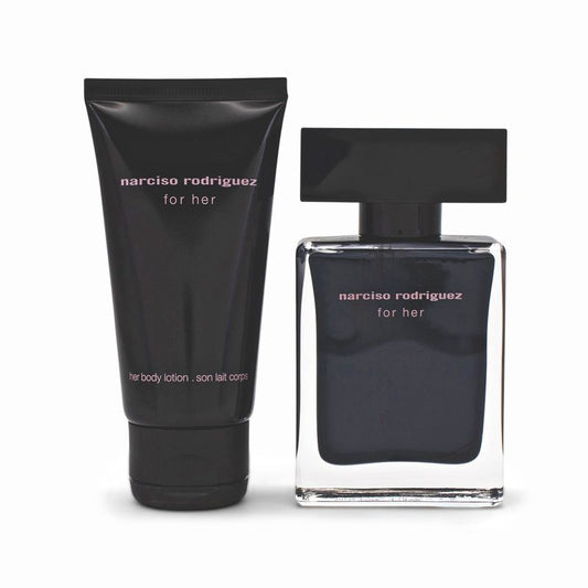 Narciso Rodriguez For Her Eau de Toilette Spray 30ml Gift Set - Imperfect Box