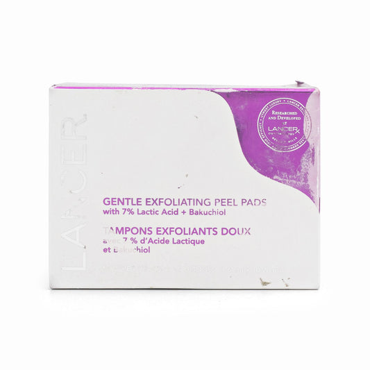 Lancer Gentle Exfoliating Peel Pads x45 Wipes - Imperfect Box