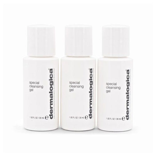 3 x Dermalogica Special Cleansing Gel Mini 30ml - Imperfect Container