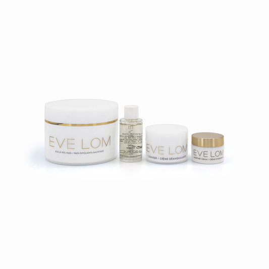 Eve Lom Holiday Rescue Glow Discovery Set 20ml,10ml & 8ml - Imperfect Box - This is Beauty UK