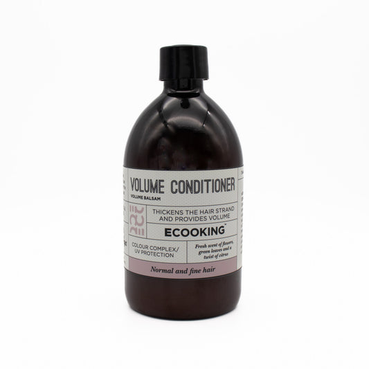 Ecooking Volume Conditioner 500ml - Missing Pump Top - This is Beauty UK