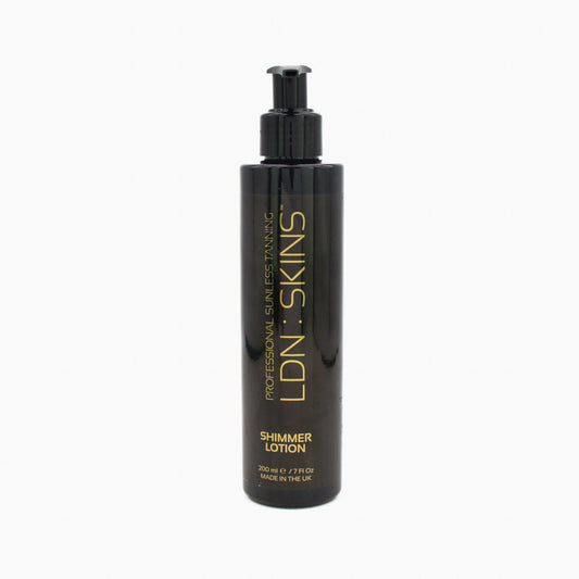 LDN: SKINS Shimmer Lotion 200ml - Imperfect Container - This is Beauty UK