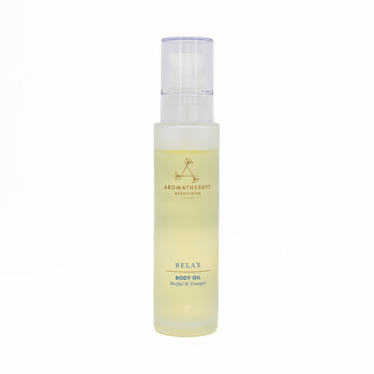 Aromatherapy Relax Body Oil 100ml - Imperfect Box & Small Amount Missing - This is Beauty UK