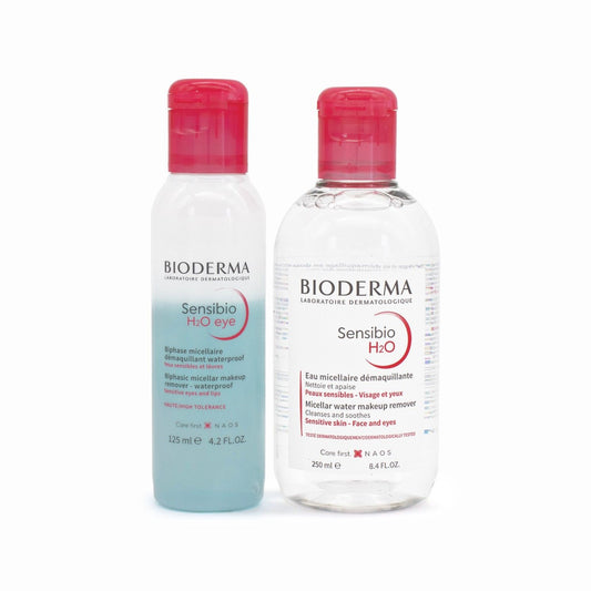 Bioderma Sensibio Rinse-Free Cleansing Duo Kit 125ml & 250ml - Missing Box