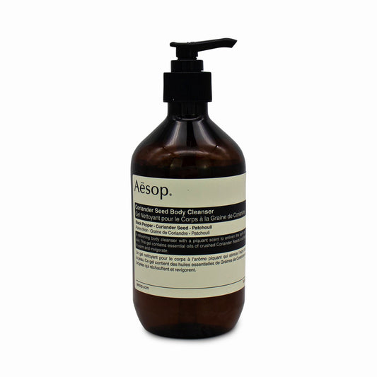 Aesop Coriander Seed Body Cleanser 500ml - Imperfect Container - Small Amount Missing