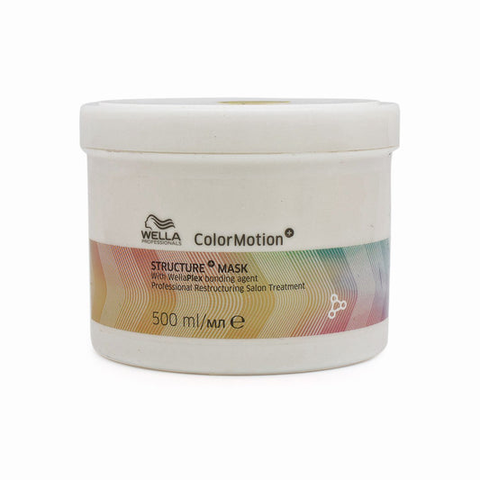 WELLA ColorMotion Structure Mask With WellaPlex 500ml - Imperfect Container