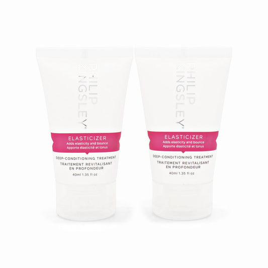 2x PHILIP KINGSLEY Elasticizer Conditioning Treatment 40ml - Imperfect Container