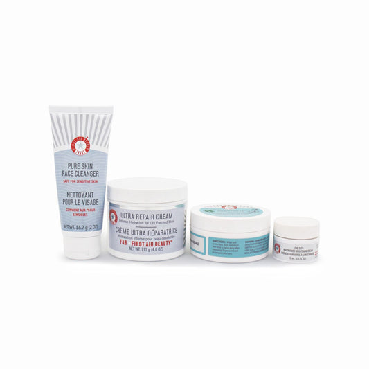 First Aid Beauty BRRR-ighten and Hydrate 4 Piece Set - Imperfect Box