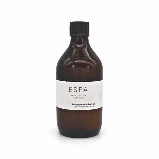 ESPA Positivity Bath and Body Oil 500ml - Missing Box & Imperfect Container