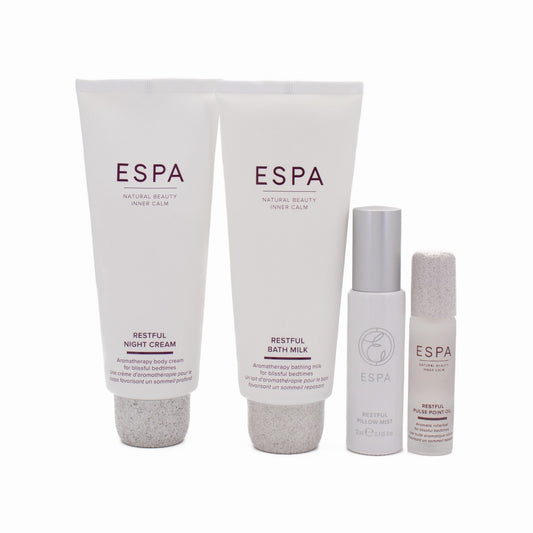 ESPA Restful Collection With Silk Eye Mask - Imperfect Box