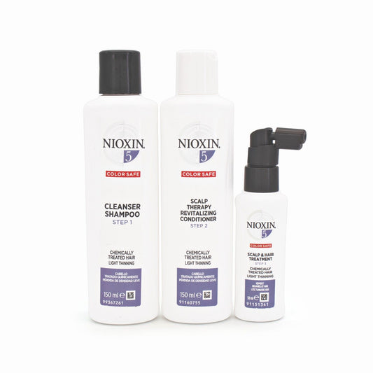 NIOXIN 3-Part System 5 Kit 2 x 150ml & 50ml - Imperfect Box