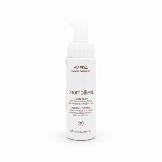 Aveda Phomollient Styling Foam 200ml - Missing Lid & Imperfect Container
