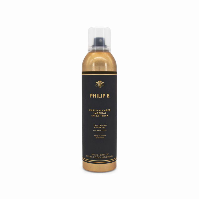 Philip B Russian Amber Insta-Thick Hair Spray 260ml - Imperfect Container