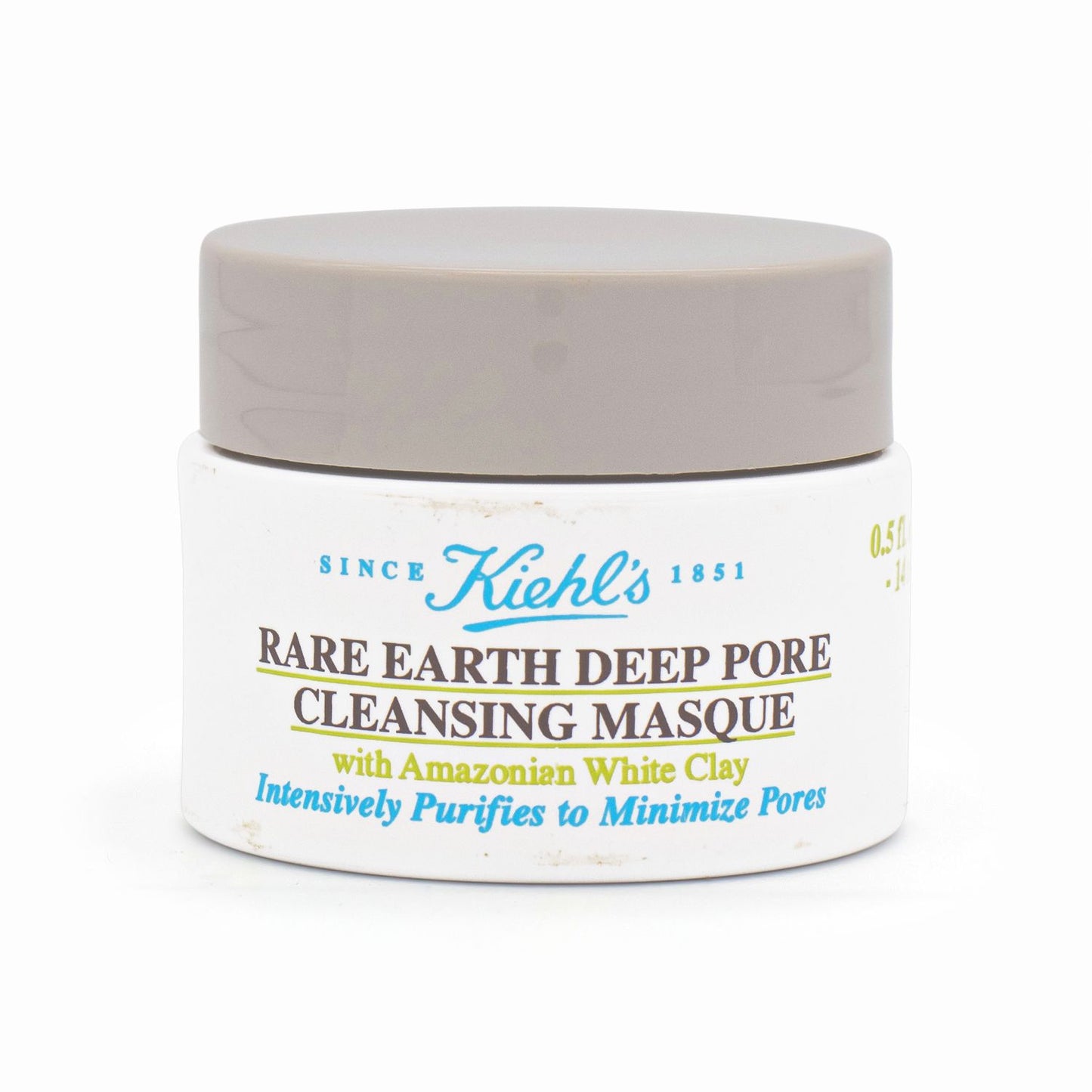 Kiehl's Rare Earth Deep Pore Cleansing Masque 14ml - Imperfect Container