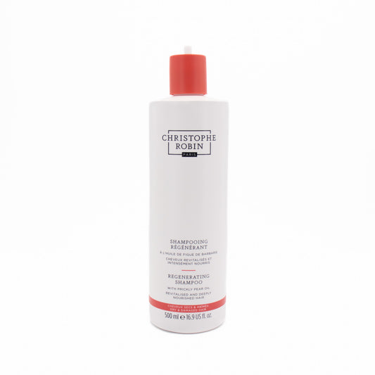 Christophe Robin Regenerating Shampoo with Prickly Pear Oil 500ml - Missing Pump - This is Beauty UK
