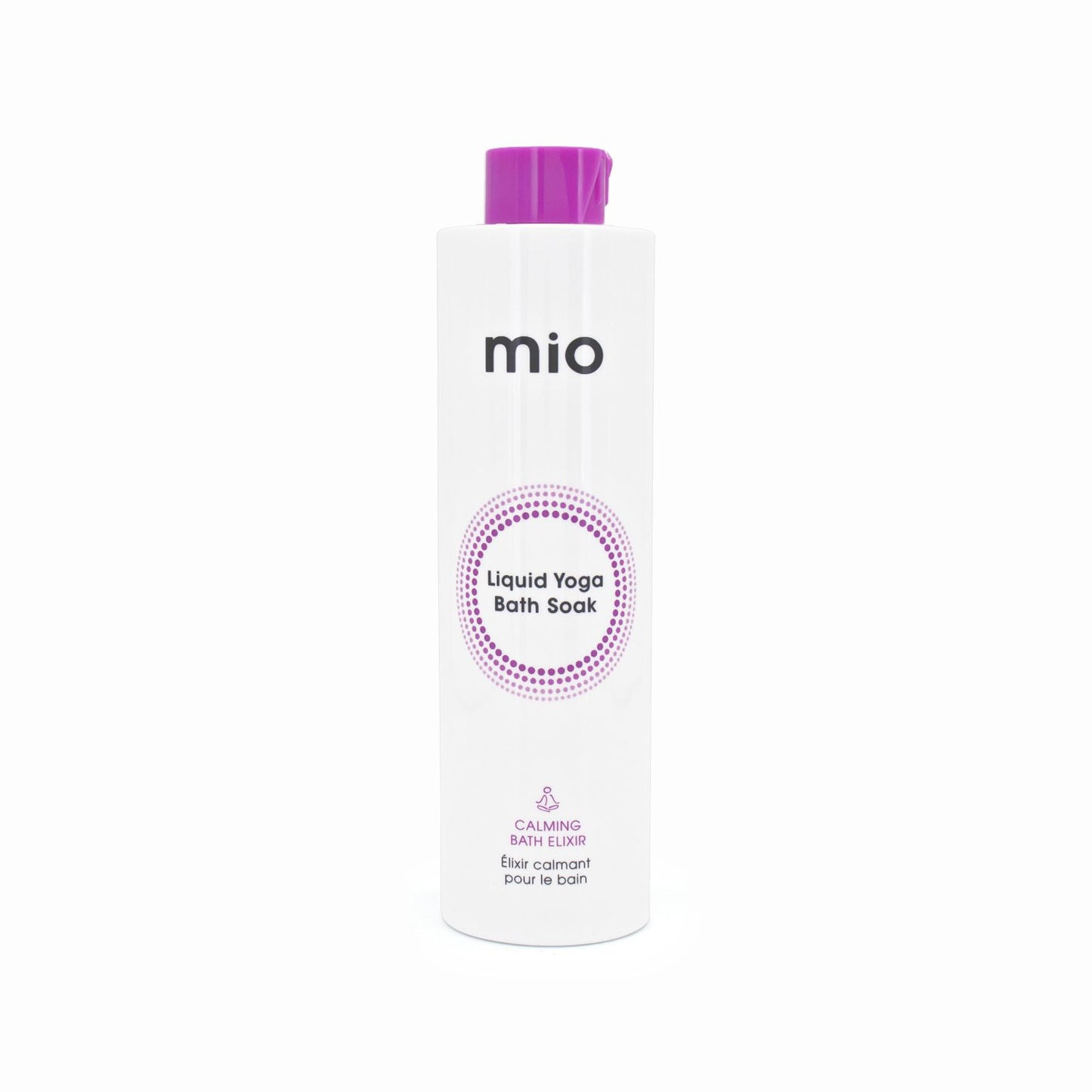 Mio Liquid Yoga BathSoak Calming Bath Elixir 200ml - Imperfect Box & Damaged Lid