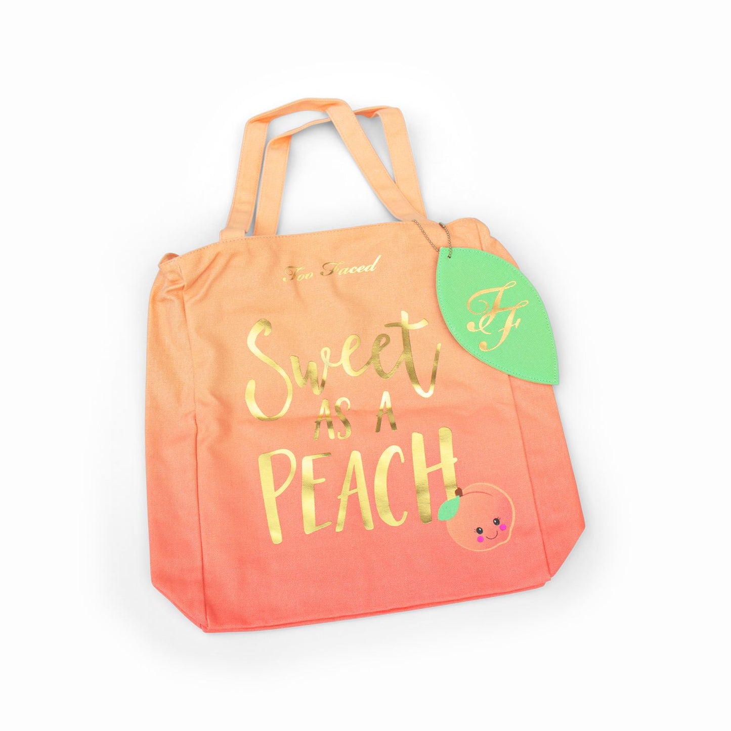 Too Faced Peach Sweet As A Peach Tote Bag - Missing Box