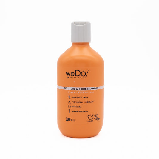 weDo Professional Moisture and Shine Shampoo 300ml - Imperfect Container - This is Beauty UK