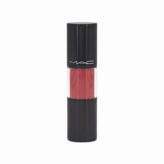 MAC Versicolour Varnish Cream Lip Stain 8.5ml Peach Aflush 107 - Imperfect Box