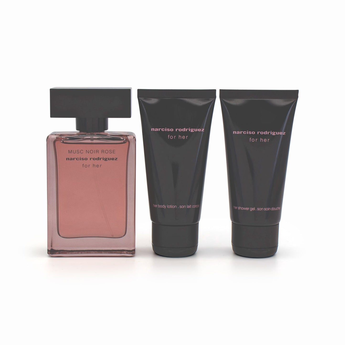 Narciso Rodriguez Musc Noir Rose For Her Eau de Parfum Gift Set - Imperfect Box