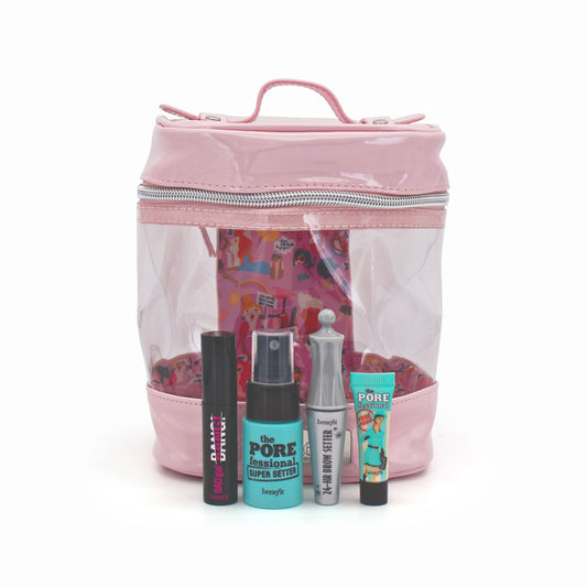 Benefit Prime, Brow & Eyes Bundle Pink Vanity Bag Set - Imperfect Container