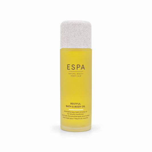 ESPA Restful Bath & Body Oil 100ml - Imperfect Box
