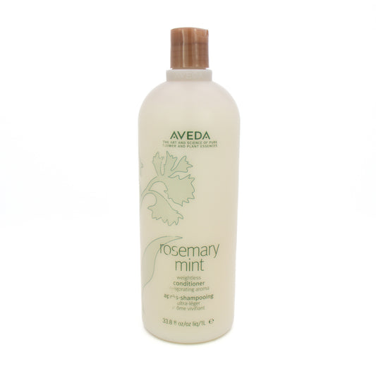 Aveda Rosemary Mint Weightless Conditioner 1000ml - Imperfect Container - This is Beauty UK