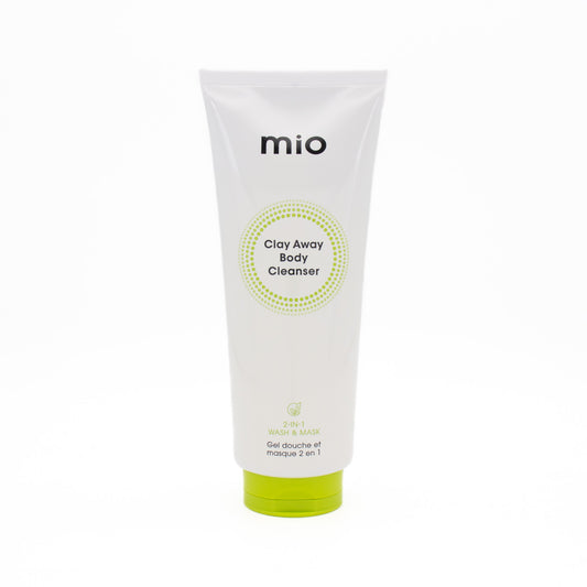 Mio Clay Away Body Cleanser 200ml 2 in 1 Mask & Wash - Imperfect Box - This is Beauty UK