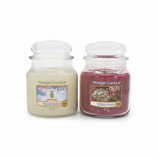 Yankee Candle Christmas Gift Set Duo 2 x 411g - Imperfect Box