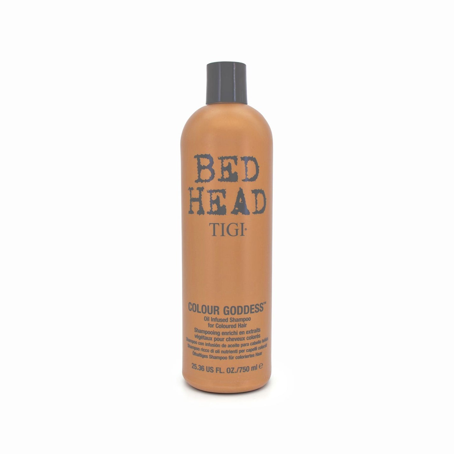 TIGI Bed Head Colour Goddess Oil Infused Shampoo 750ml - Imperfect Container