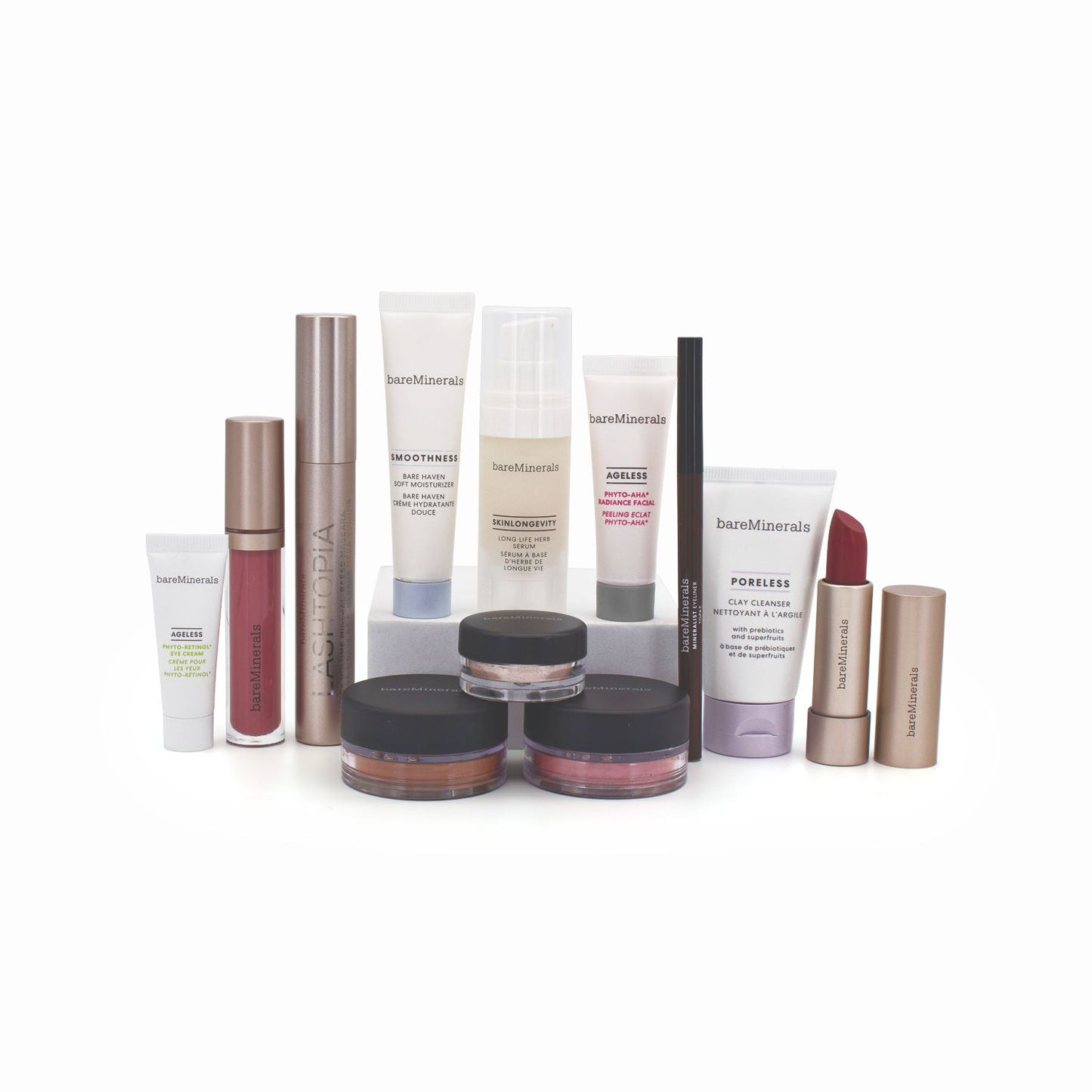 bareMinerals All The Good Things 12 Piece Clean Beauty Set - Imperfect Box