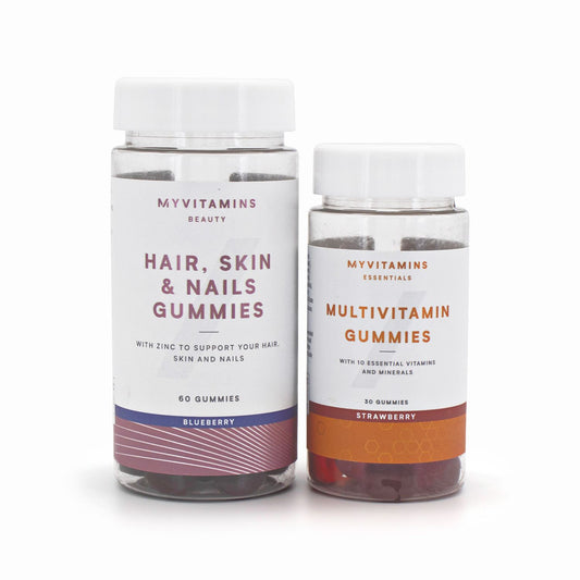 Myvitamins Multivitamins & Hair, Skin, Nails Gummies Duo - Imperfect Container