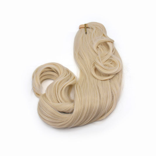 LullaBellz Grande 26 Blow Dry Wraparound Pony Bleach Blonde - Imperfect Container